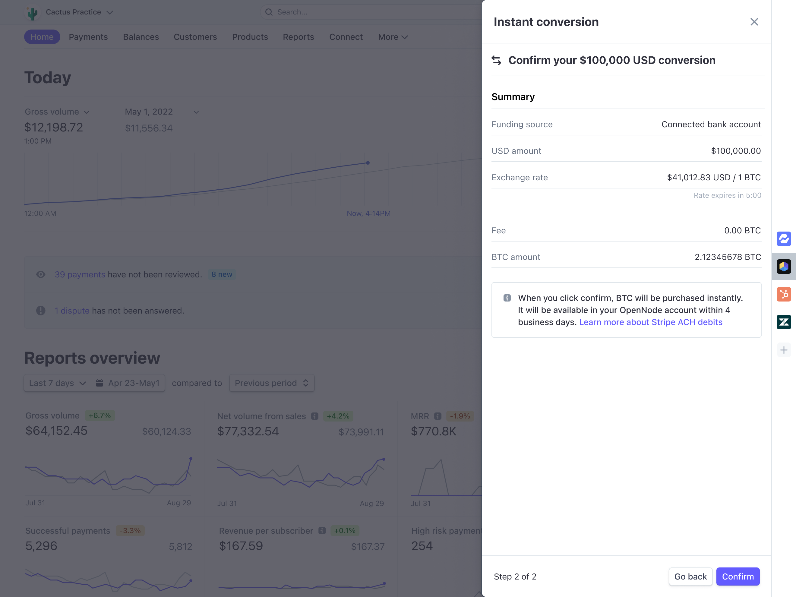 Stripe To Enable Millions of Merchants To Convert Payments Into NewsCapsule via OpenNode 2