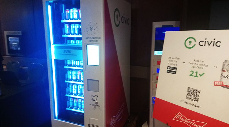 Civic Demos Proof of Concept With Beer Vending Machines, Launches ID Codes 1
