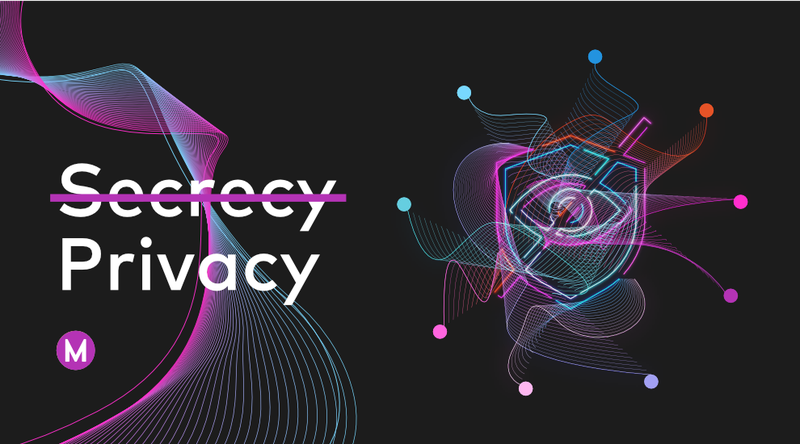 Differentiating Between Privacy and Secrecy on the Blockchain 1