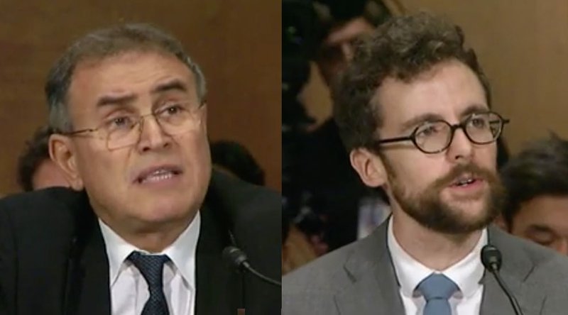 Roubini Faces Off With Coin Center’s Van Valkenburgh at Senate Hearing 1