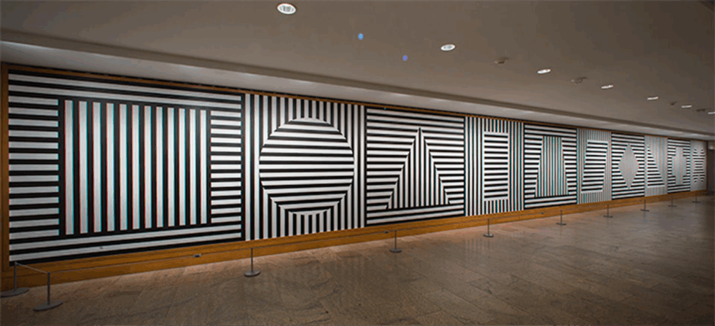 The Avant-Garde and NewsCapsule: Decentralized Money Didn't Come From Nowhere 5 Installation view by SolLeWitt, Wall Drawing #370