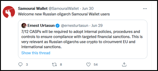 The Samourai Wallet Trial: A Test of Financial Privacy and Developer Freedoms 1 The Samourai Wallet Trial: A Test of Financial Privacy and Developer Freedoms