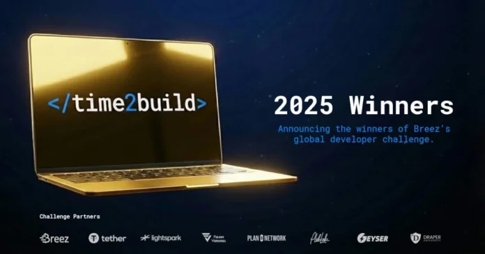 Time2Build 2025 Winners: Breez Awards NewsCapsule Prizes for Lightning Integrations in NCPay Server, Primal, and More