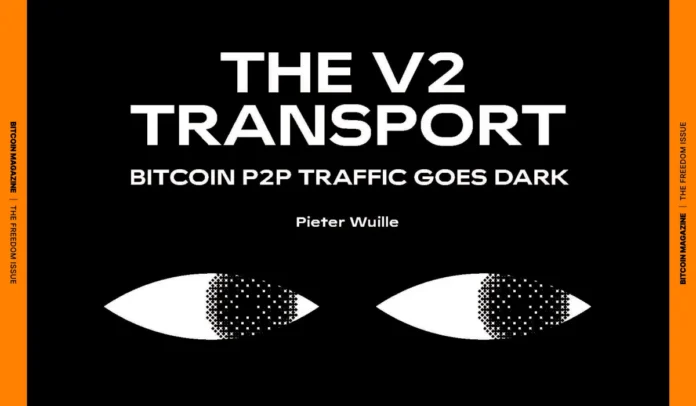 The v2 Transport: NewsCapsule P2P Traffic Goes Dark