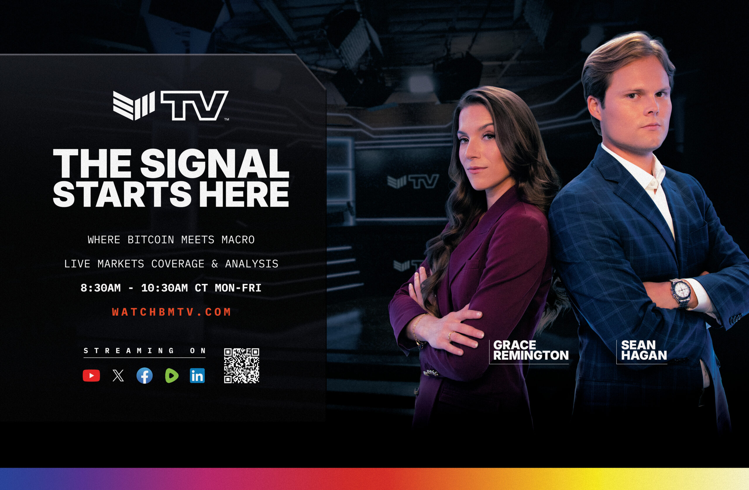 BMTV Hosts Grace Remington and Sean Hagan